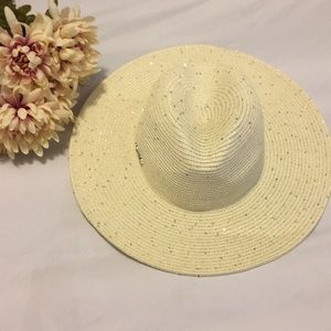 Calvin Klein Glitter Sun Hat